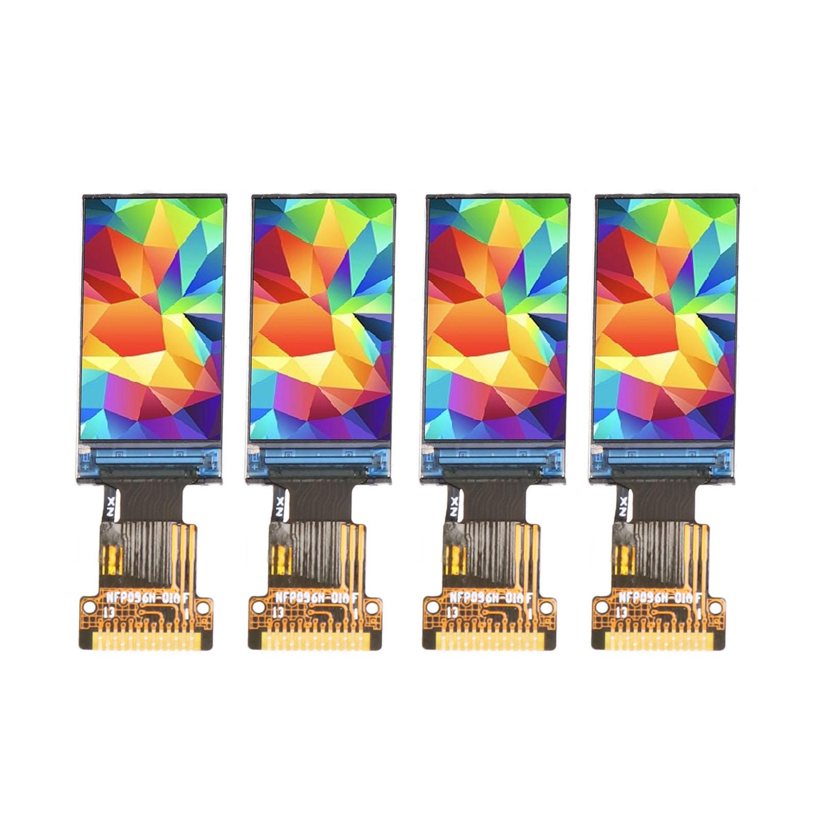 4PCS 0.96in TFT Color Screen SPI Interface ST7735S Drive IPS Display Module 80x160 Welding Mounting
4PCS 0.96in TFT Color Screen SPI Interface ST7735S Drive IPS Display Module 80x160 Welding Mounting