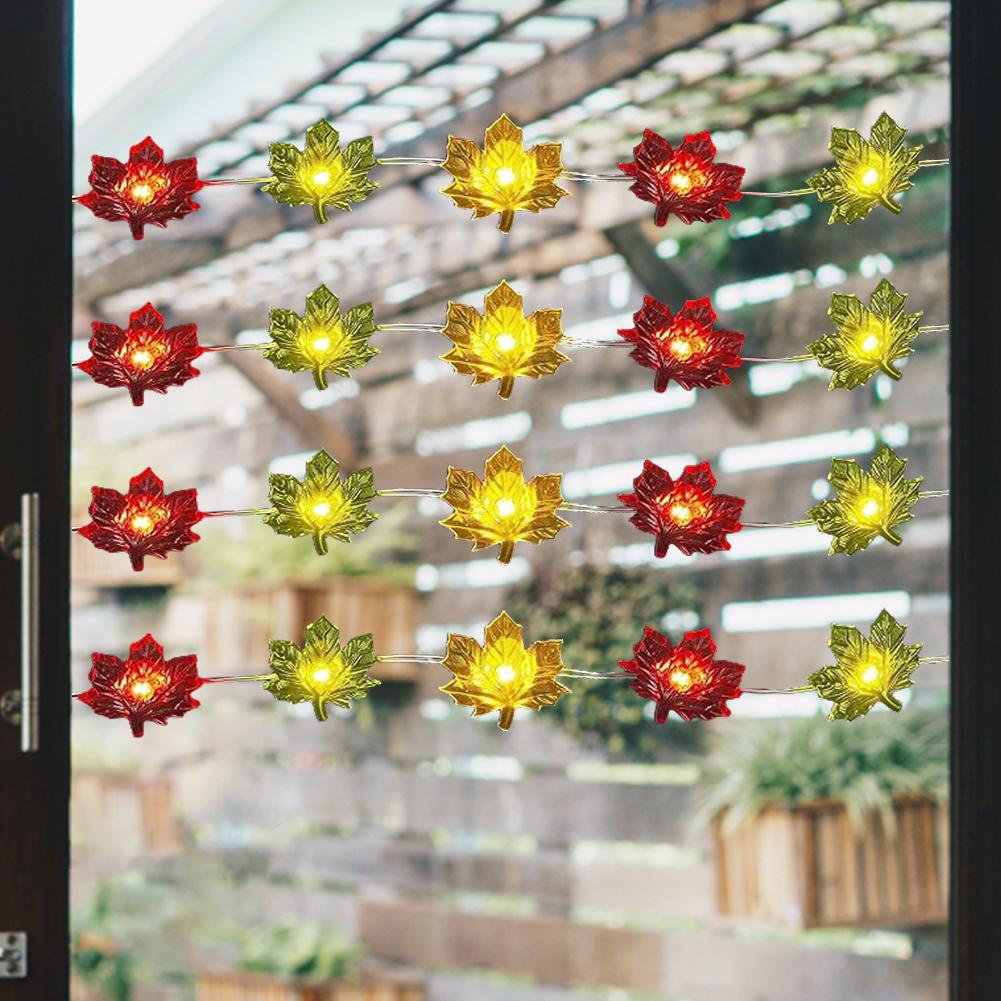 LED Fall Garland Lights Battery Powered Autumn Decorative Lights Waterproof Harvest String Lights for Indoor Outdoor Decor
LED Fall Garland Lights Battery Powered Autumn Decorative Lights Waterproof Harvest String Lights for Indoor Outdoor Decor