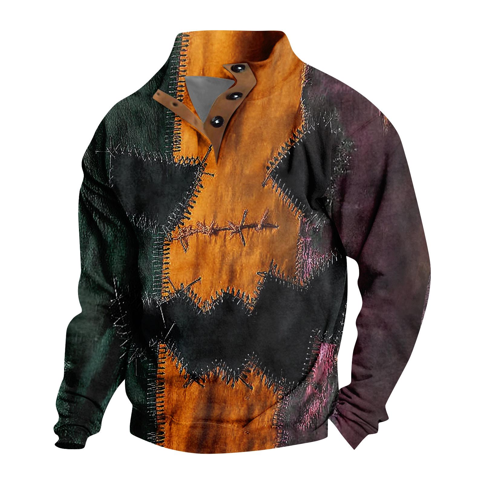 Мужская повседневная модная рождественская принтованная толстовка без капюшона, широкая мужская свободная толстовка с капюшоном и воротником-стойкой L
Мужская повседневная модная рождественская принтованная толстовка без капюшона, широкая мужская свободная толстовка с капюшоном и воротником-стойкой L