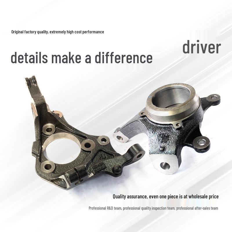 Compatible Steering Knuckle for Kia: K5, Forte, Venga, Soul, Cadenza & Hyundai: Elantra, Azera, Sonata 517152T110;698-089
Compatible Steering Knuckle for Kia: K5, Forte, Venga, Soul, Cadenza & Hyundai: Elantra, Azera, Sonata 517152T110;698-089