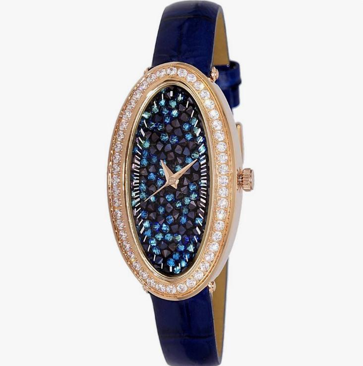 Adee Kaye Aura Collection Crystal Accents Blue Dial Quartz AK2523-LR GBU Women s Watch
Adee Kaye Aura Collection Crystal Accents Blue Dial Quartz AK2523-LR GBU Women s Watch