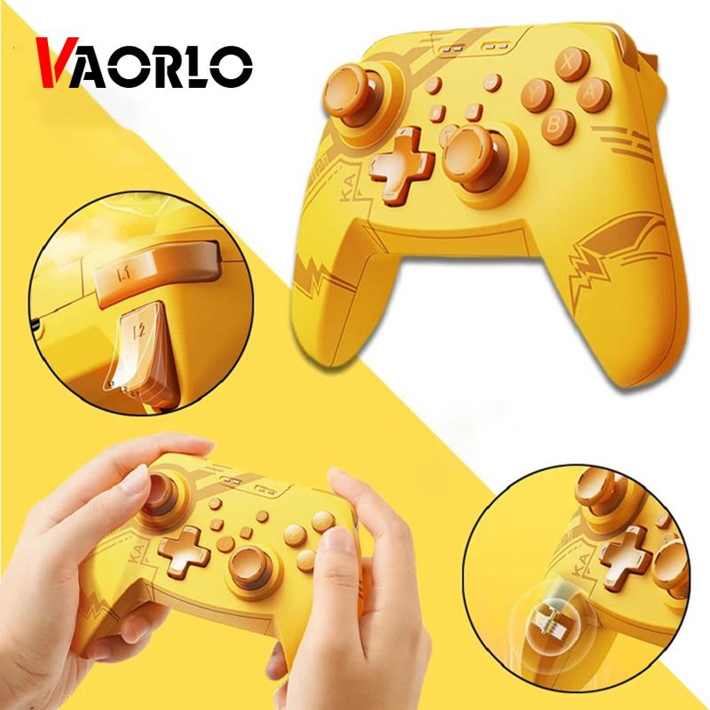 Новый Bluetooth-контроллер VAORLO для Nintendo Switch, ПК, мобильного телефона, шестиосевой NFC, Bluetooth, беспроводная консоль, игровые аксессуары, подарок
Новый Bluetooth-контроллер VAORLO для Nintendo Switch, ПК, мобильного телефона, шестиосевой NFC, Bluetooth, беспроводная консоль, игровые аксессуары, подарок