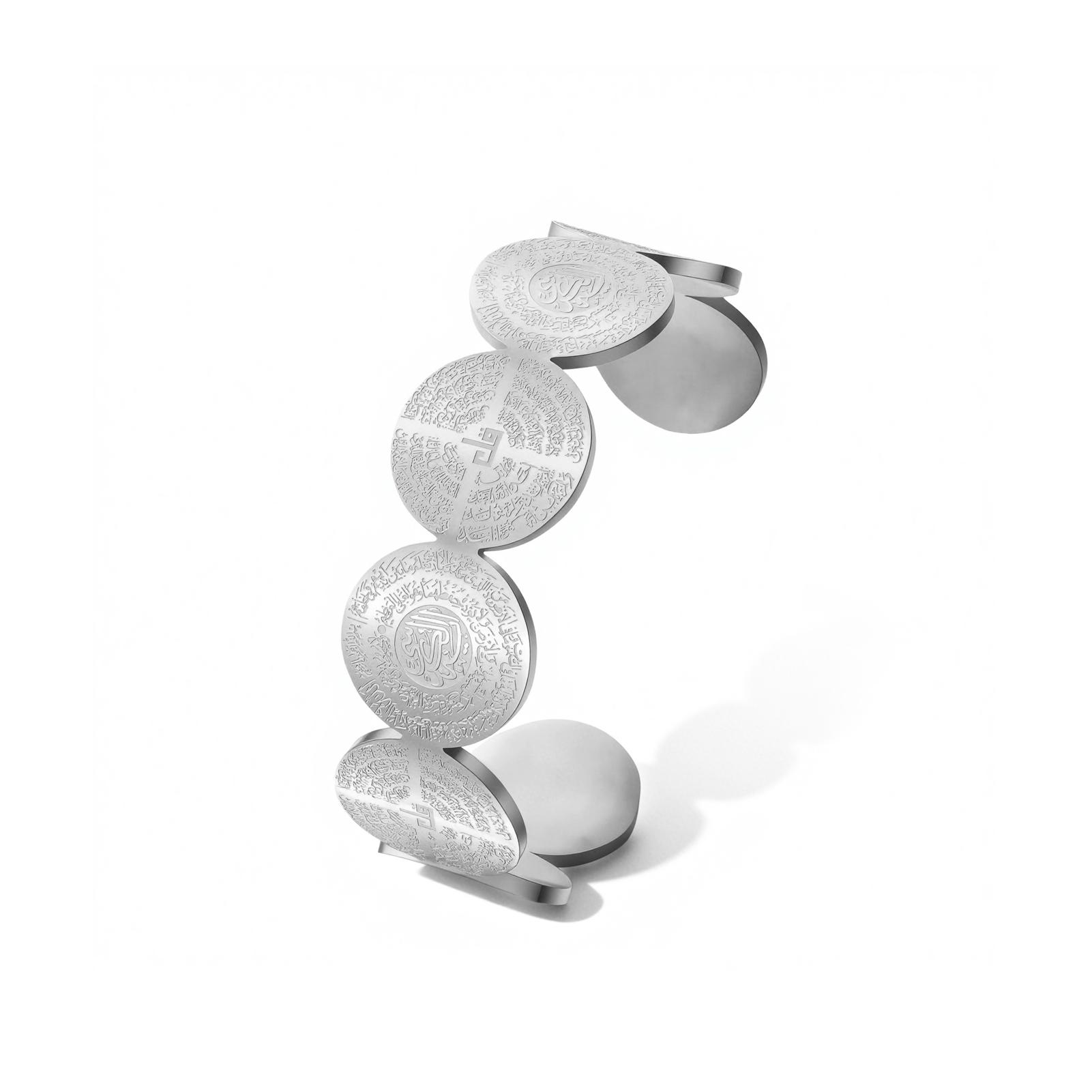 LIKGREAT Islamic Allah Bracelet for Women Men Arabic Calligraphy Cuff Bracelets Muslim Prayer Gift Stainless Steel Jewelry resizable
LIKGREAT Islamic Allah Bracelet for Women Men Arabic Calligraphy Cuff Bracelets Muslim Prayer Gift Stainless Steel Jewelry resizable
