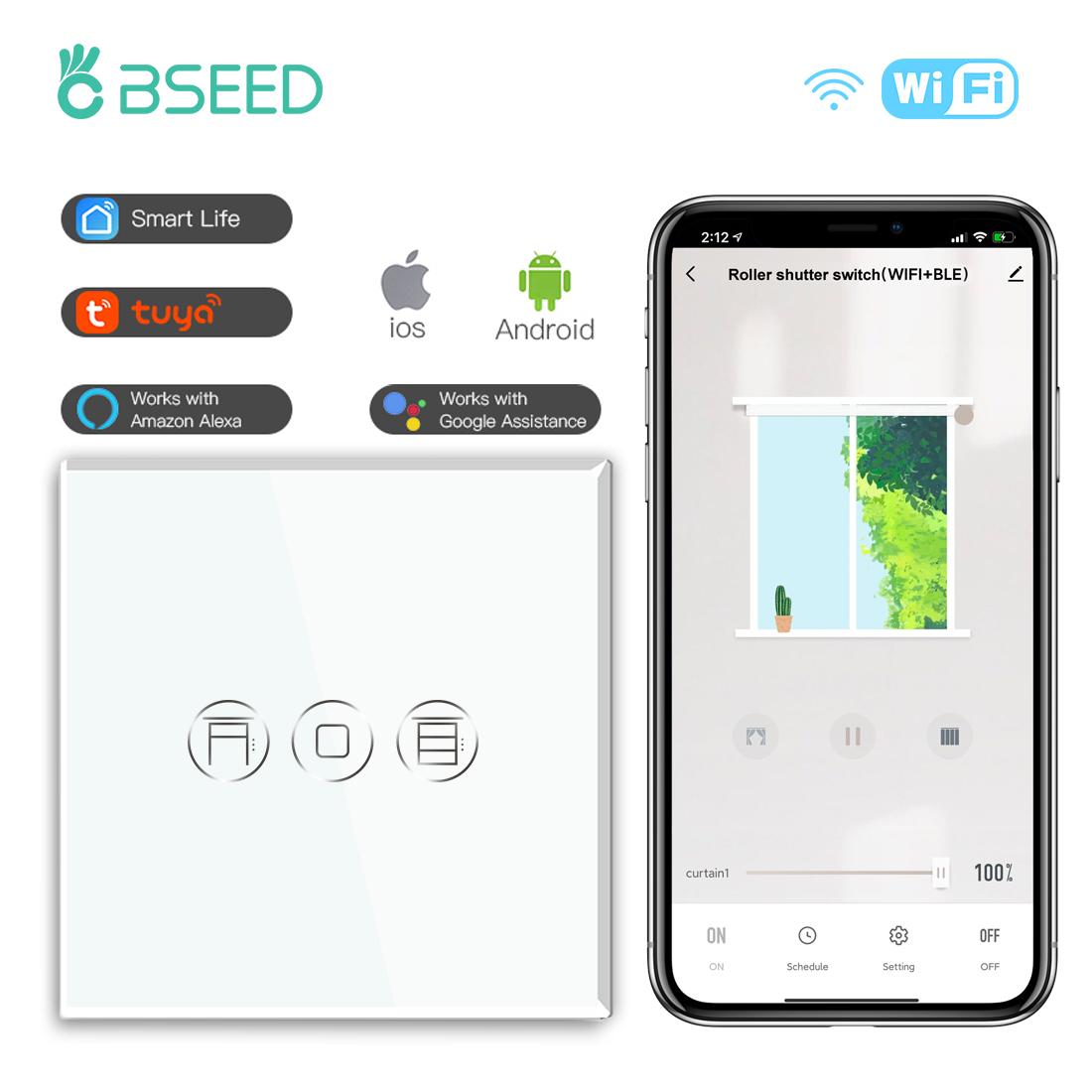 BSEED Wifi Сенсорный Выключатель Шторы Умный Выключатель Настенных Штор Плюс Розетка EU Порты USB Type-c Tuya Smart Life Приложение Alexa Стеклянная Панель EU standard
BSEED Wifi Сенсорный Выключатель Шторы Умный Выключатель Настенных Штор Плюс Розетка EU Порты USB Type-c Tuya Smart Life Приложение Alexa Стеклянная Панель EU standard