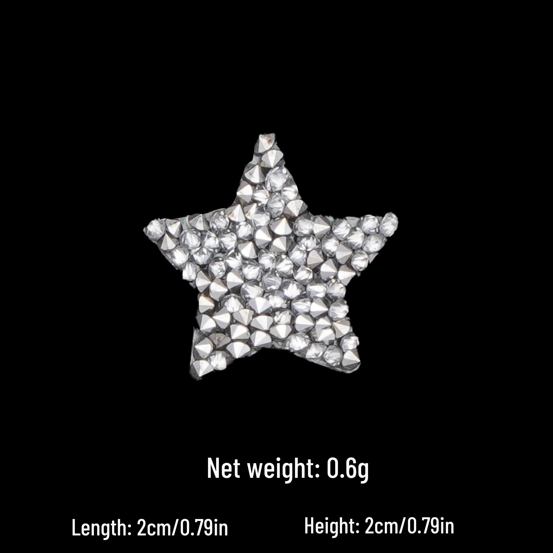 3D Self-Adhesive Rhinestone Star Sticker for DIY Clothing & Box Decoration
3D Self-Adhesive Rhinestone Star Sticker for DIY Clothing & Box Decoration