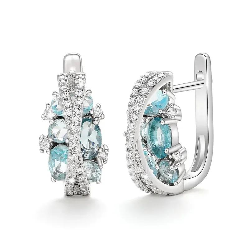 2026 Chic Fancy Hoop Earrings Lady Engagement Accessories Exquisite Design Brilliant Zirconia Gift for Women Aesthetic Zircon
2026 Chic Fancy Hoop Earrings Lady Engagement Accessories Exquisite Design Brilliant Zirconia Gift for Women Aesthetic Zircon