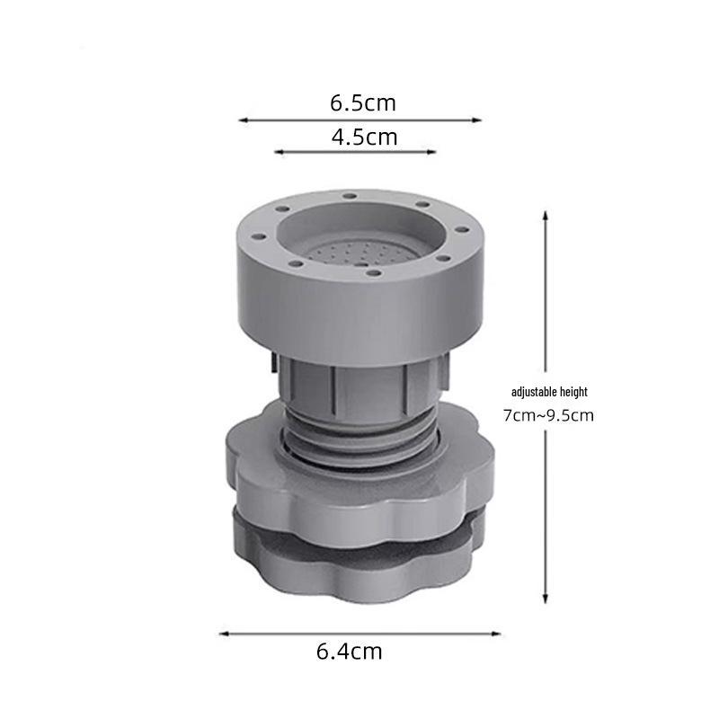 Adjustable Shock Absorption Anti-Slip Foot Pads for Washing Machines, Pulsator Drums, and Refrigerators
Adjustable Shock Absorption Anti-Slip Foot Pads for Washing Machines, Pulsator Drums, and Refrigerators