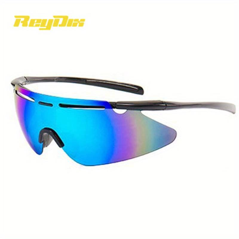 Велосипедні сонцезахисні окуляри ReyDix Personality Sports Sports Sunglasses Unisex, UV400 синій
Велосипедні сонцезахисні окуляри ReyDix Personality Sports Sports Sunglasses Unisex, UV400 синій