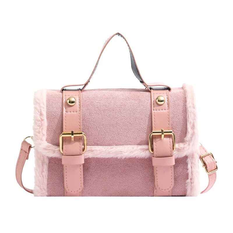 Плюшева текстурна сумочка 2024 року нова універсальна сумка через плече темперамент модна маленька квадратна сумка рожевий
Плюшева текстурна сумочка 2024 року нова універсальна сумка через плече темперамент модна маленька квадратна сумка рожевий