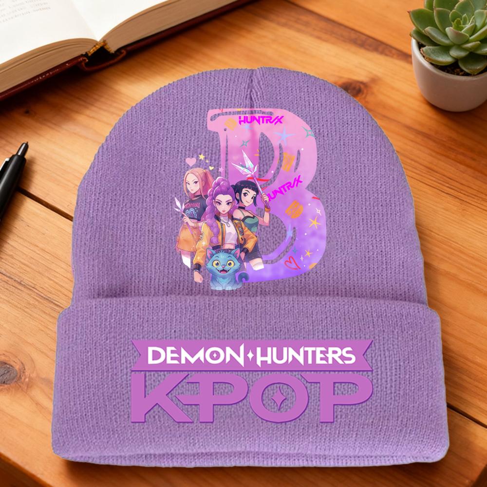 Kpop Demon Hunters Letter Knit Hat Girls Fashion Pink Knitted Autumn Winter Warm Cartoon Children Gifts for Kid Friendly Entertaining Fun Play Safe
Kpop Demon Hunters Letter Knit Hat Girls Fashion Pink Knitted Autumn Winter Warm Cartoon Children Gifts for Kid Friendly Entertaining Fun Play Safe
