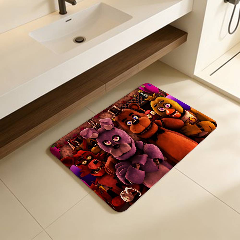 Classic Fnaf Game Anime Entrance Door Mat Nordic Style Home Doormat Bathroom-Toilet Mats Bedroom Hotel Decor Mat 40x60cm
Classic Fnaf Game Anime Entrance Door Mat Nordic Style Home Doormat Bathroom-Toilet Mats Bedroom Hotel Decor Mat 40x60cm