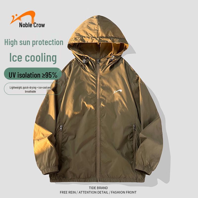 Guirenniao Men s Ice Silk Sun Protection Hooded Jacket M
Guirenniao Men s Ice Silk Sun Protection Hooded Jacket M