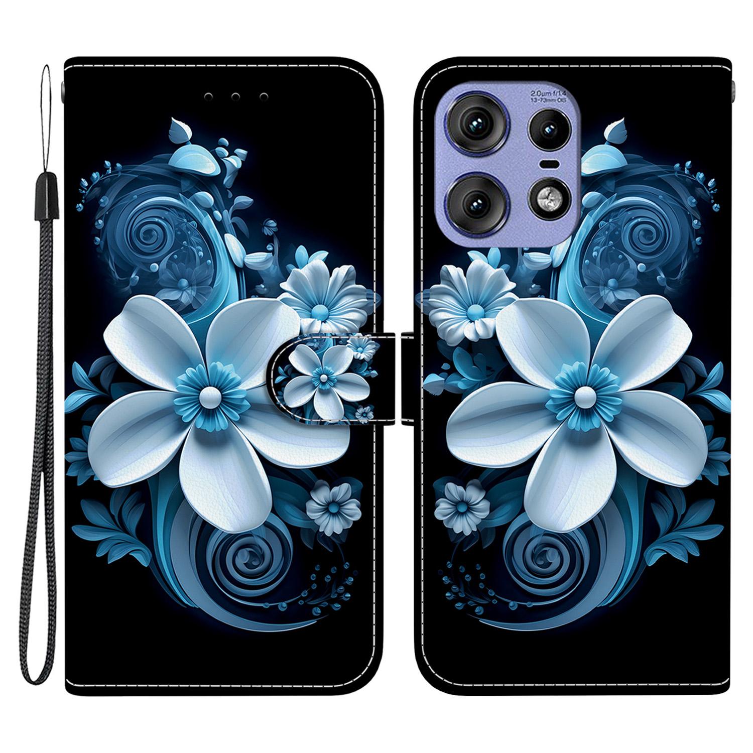 Чохол для Motorola Edge 50 Pro 5G з друком візерунка, протиударний шкіряний чохол-книжка з гаманцем та шнурком Black Orchid
Чохол для Motorola Edge 50 Pro 5G з друком візерунка, протиударний шкіряний чохол-книжка з гаманцем та шнурком Black Orchid