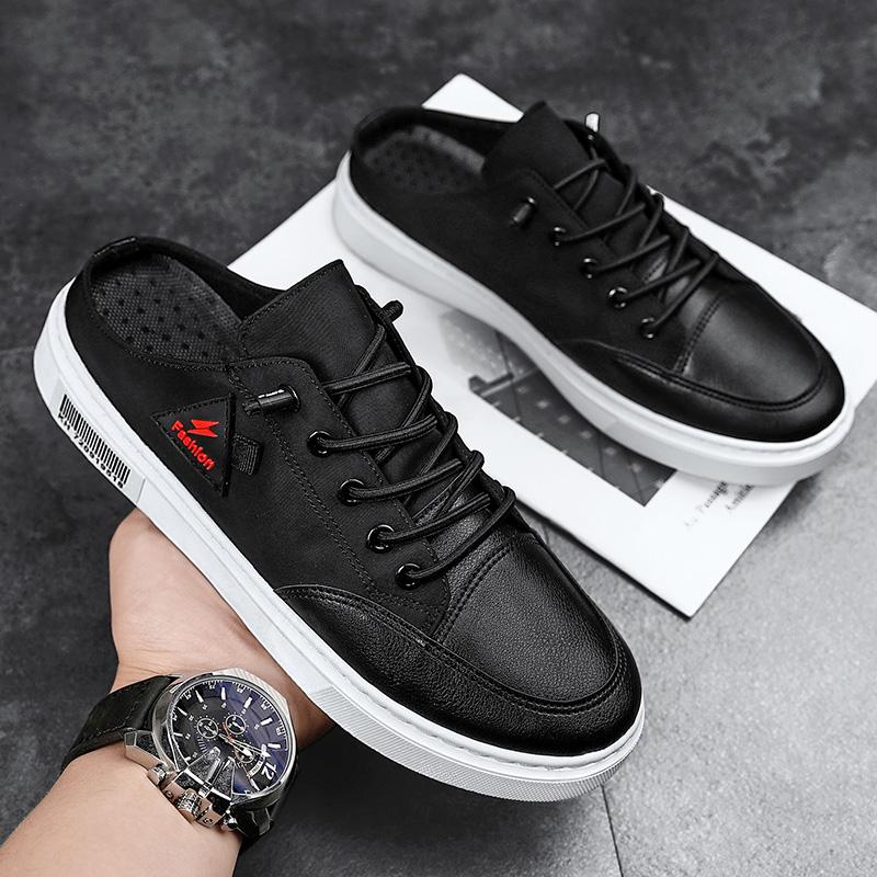 Fashion Platform Mens Half Slippers Summer Comfortable Casual Shoes Breathable Sneakers Lightweight Walking Flat Slip-on Loafers 39 чорний
Fashion Platform Mens Half Slippers Summer Comfortable Casual Shoes Breathable Sneakers Lightweight Walking Flat Slip-on Loafers 39 чорний