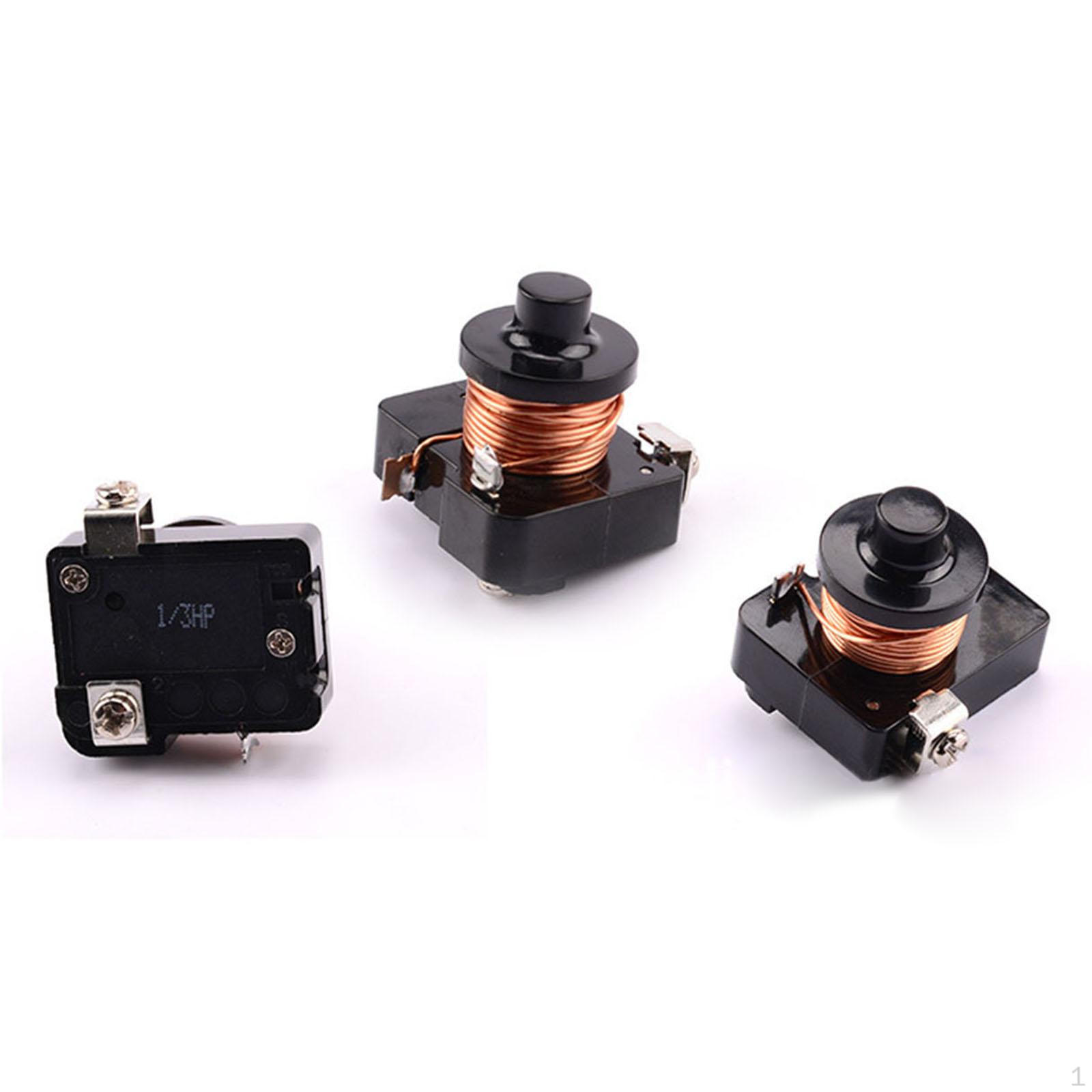 3 шт. Реле котушки компресора Стартер 1/2HP Аксесуари для встановлення Запасні частини Технічне обслуговування 1 3HP 250W
3 шт. Реле котушки компресора Стартер 1/2HP Аксесуари для встановлення Запасні частини Технічне обслуговування 1 3HP 250W