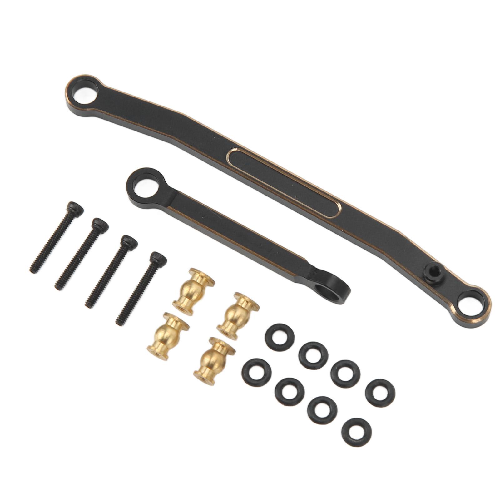 Brass Steering Rod RC Car Steering Linkage for Axial SCX24 124 Remote Control Car Black
Brass Steering Rod RC Car Steering Linkage for Axial SCX24 124 Remote Control Car Black