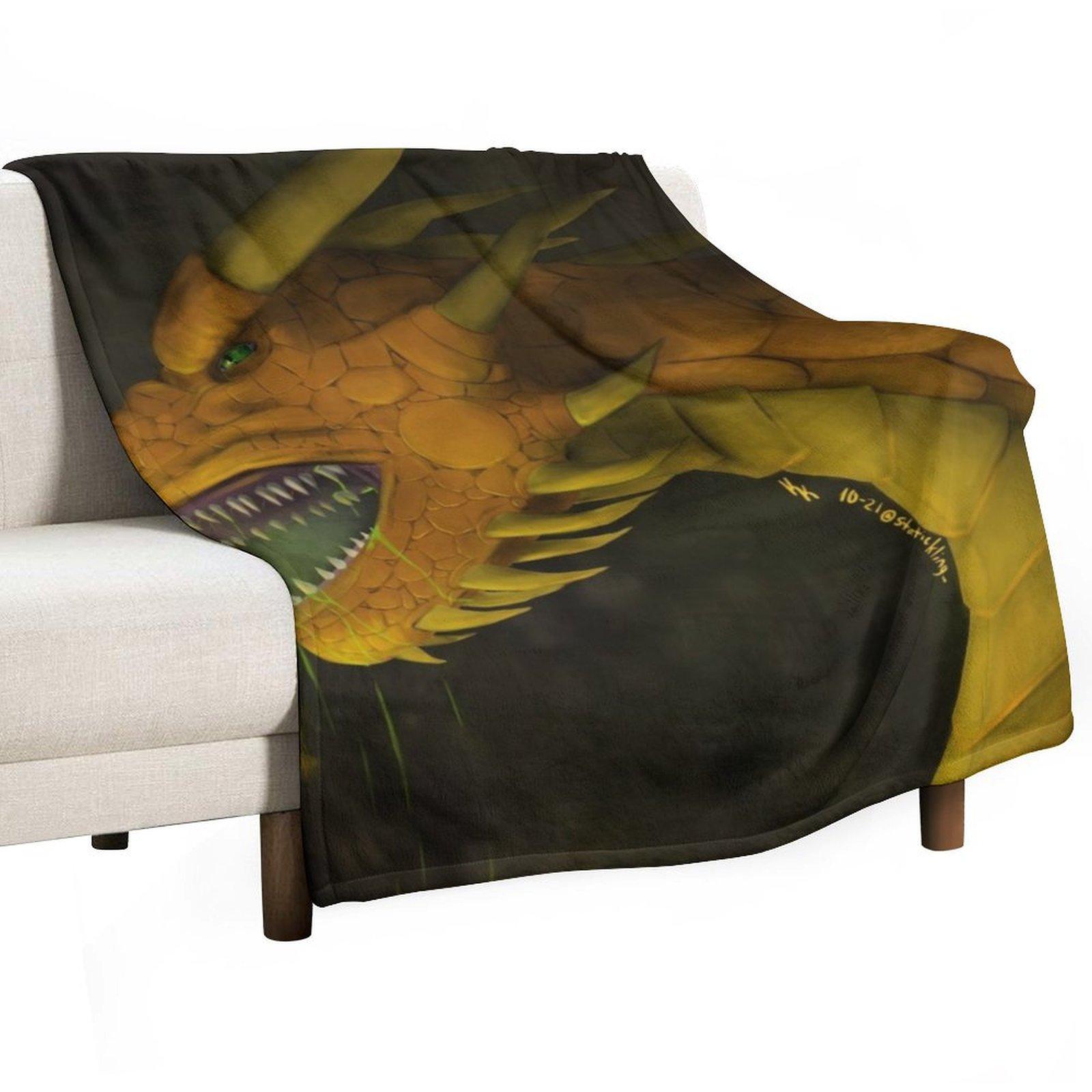 Bronze Dragon Throw Blanket Softest Soft Loose Polar Blankets 30x40in
Bronze Dragon Throw Blanket Softest Soft Loose Polar Blankets 30x40in
