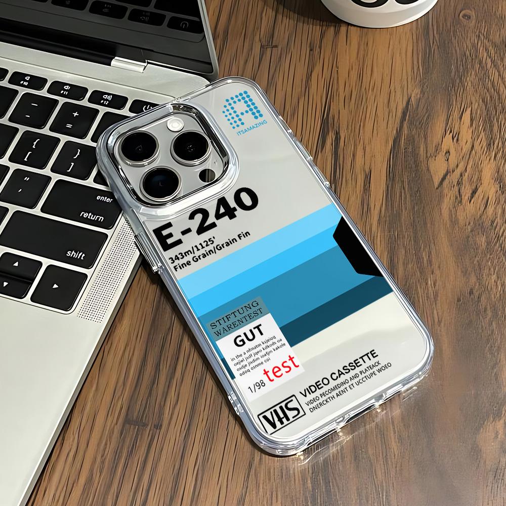 Luxury video tape Phone Case For iPhone 17 16e 16 15 14 13 12 11 mini Pro Max X XR XSMAX 8 7 Air Plus Transparent Soft Cover iPhone 11 Pro
Luxury video tape Phone Case For iPhone 17 16e 16 15 14 13 12 11 mini Pro Max X XR XSMAX 8 7 Air Plus Transparent Soft Cover iPhone 11 Pro