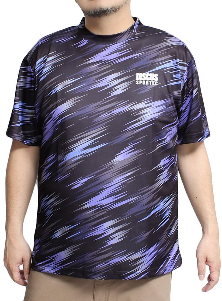 One Colors DISCUS Men s Short Sleeve T-Shirt, Plus Size, All-Over Logo Print, Dry Mesh, Moisture-Wicking, Quick-Drying, Size 2L, Black (49)
One Colors DISCUS Men s Short Sleeve T-Shirt, Plus Size, All-Over Logo Print, Dry Mesh, Moisture-Wicking, Quick-Drying, Size 2L, Black (49)