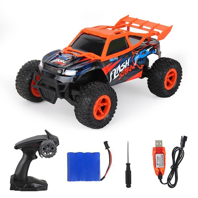 2.4G RC Off-Road Crawler Truck, 15km/h High Speed Alloy Shell Remote Control Car for Kids with 15 Min Playtime
2.4G RC Off-Road Crawler Truck, 15km/h High Speed Alloy Shell Remote Control Car for Kids with 15 Min Playtime
