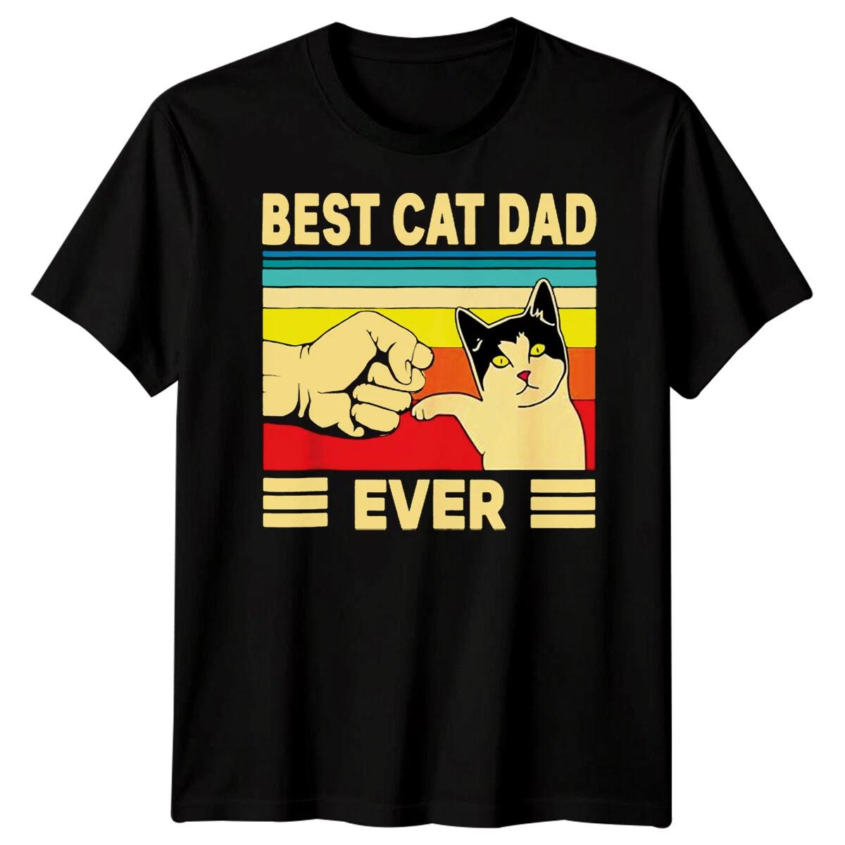 Mens Best Cat Dad Ever Funny Fathers Day T-Shirt Tee Best Daddy Ever Papa #FD 3XL
Mens Best Cat Dad Ever Funny Fathers Day T-Shirt Tee Best Daddy Ever Papa #FD 3XL