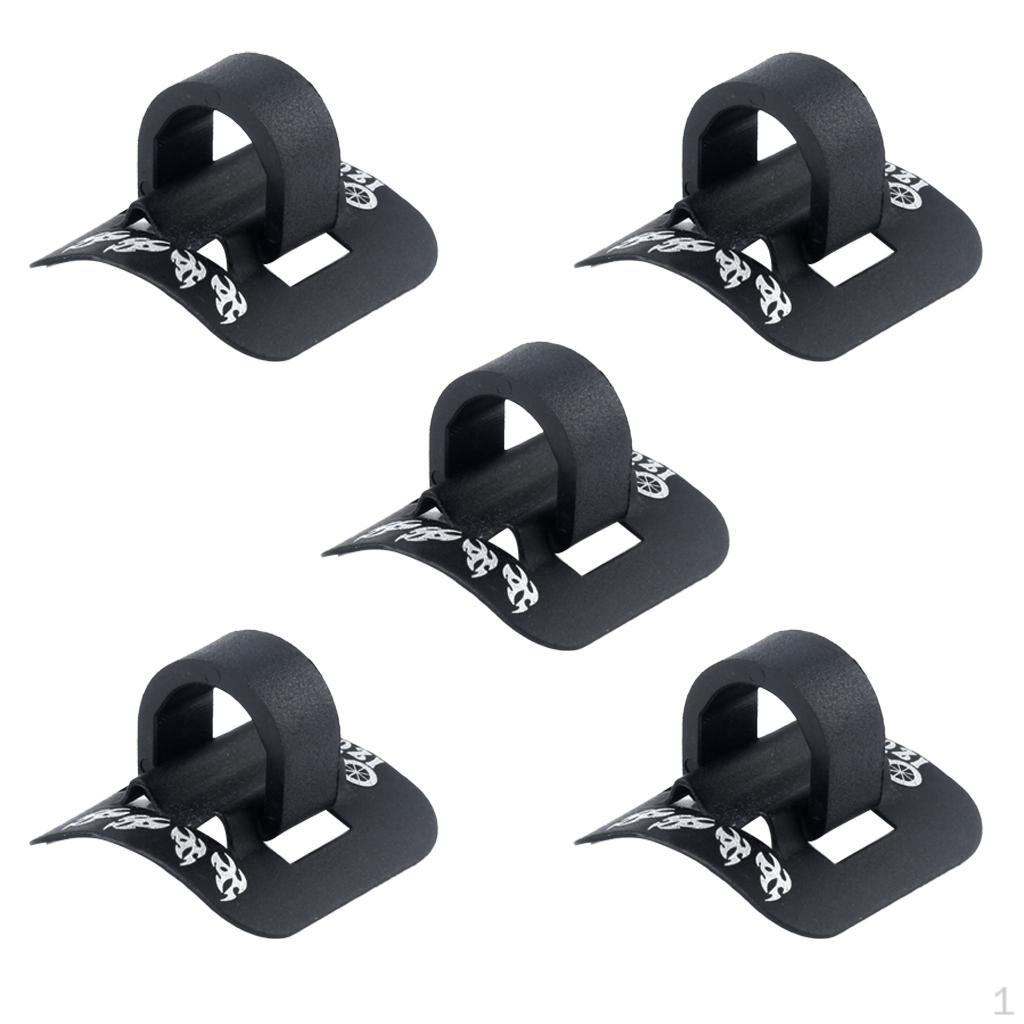MUQZI 5 Pieces Mountain Bike Aluminum Alloy Adhesive Hose Tube Wire Holder Black
MUQZI 5 Pieces Mountain Bike Aluminum Alloy Adhesive Hose Tube Wire Holder Black