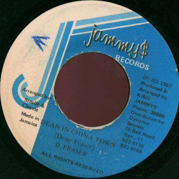 7inch Record DEAN FRASER - Dean In China Town NONE Jammy s Records 1987 Jamaica Reggae, Ska & Dub Used
7inch Record DEAN FRASER - Dean In China Town NONE Jammy s Records 1987 Jamaica Reggae, Ska & Dub Used
