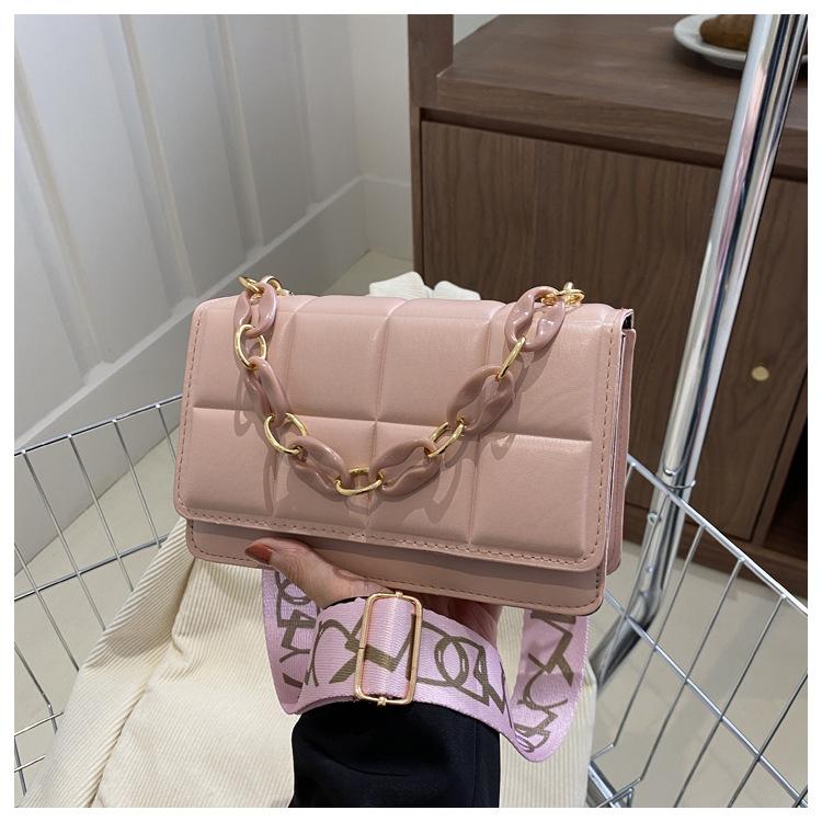 Foreign style commuter women s small square bag 2024 new bag women s trend fashion shoulder bag simple niche oblique span bag рожевий
Foreign style commuter women s small square bag 2024 new bag women s trend fashion shoulder bag simple niche oblique span bag рожевий