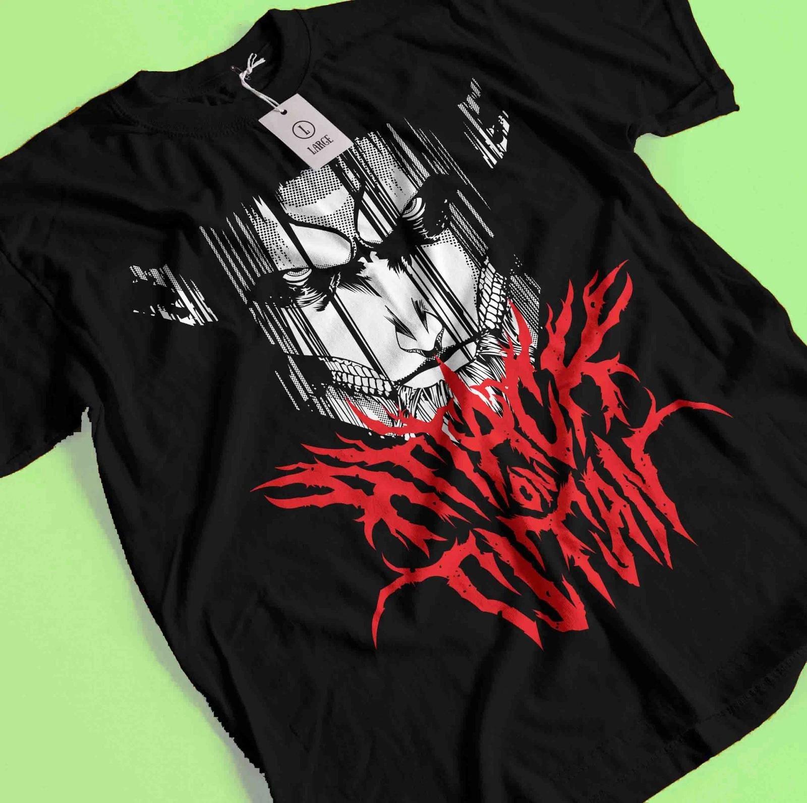 Футболка Berserk, футболка с японским аниме, футболка с мангой Guts, футболка с Каской, аниме-футболка 3XL
Футболка Berserk, футболка с японским аниме, футболка с мангой Guts, футболка с Каской, аниме-футболка 3XL