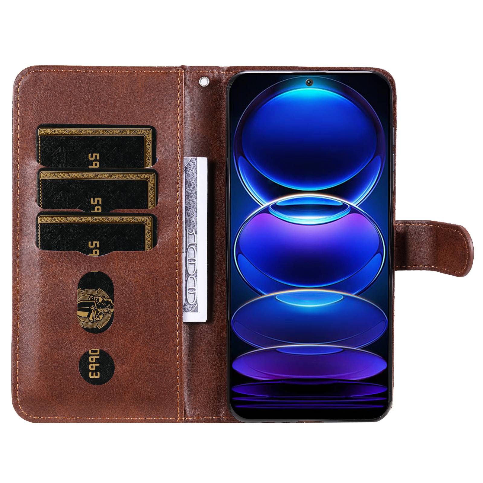 Calf Texture Phone Case for Xiaomi Redmi Note 12 5G (Global)/(India)/(China)/Poco X5 5G Book Style Zipper Pocket Flip Wallet Cover with Stand Brown
Calf Texture Phone Case for Xiaomi Redmi Note 12 5G (Global)/(India)/(China)/Poco X5 5G Book Style Zipper Pocket Flip Wallet Cover with Stand Brown