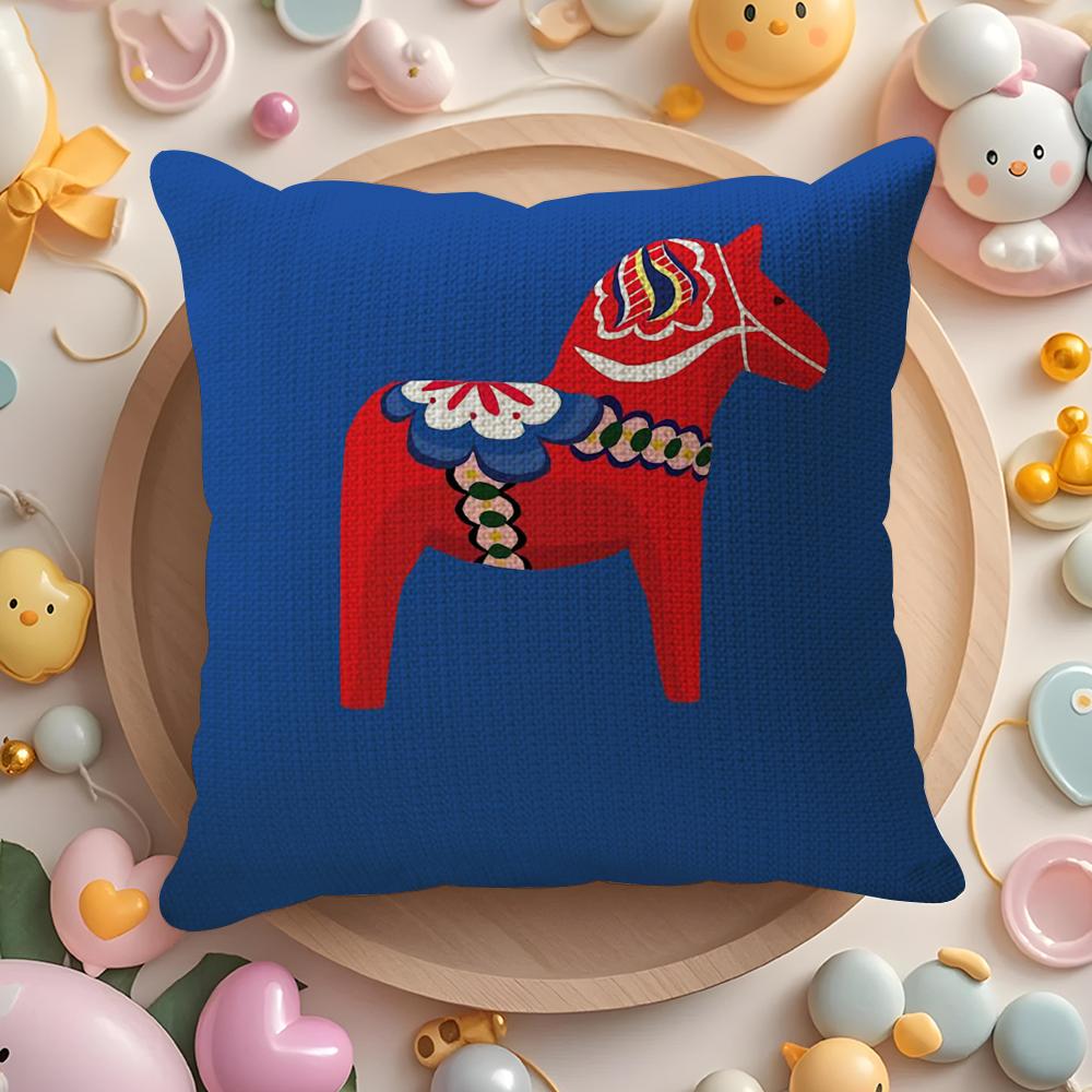 Dala Horse Print Pillow Case Pattern Printed Pillowcase For Living Room Sofa Cushion Cover Bedroom Decor 30X30cm
Dala Horse Print Pillow Case Pattern Printed Pillowcase For Living Room Sofa Cushion Cover Bedroom Decor 30X30cm