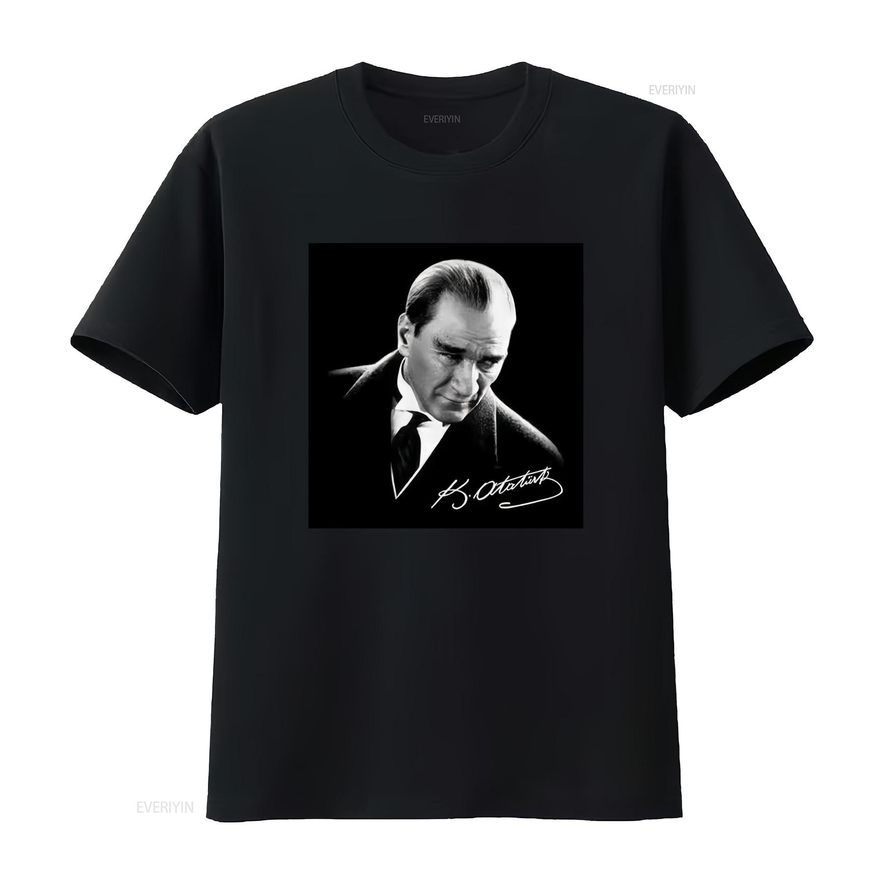 Mustafa Kemal ATATÜRK Portrait T Shirt Premium Quality Perfect Mega vintage Washed Versatile streetwear graphic fashion 4XL
Mustafa Kemal ATATÜRK Portrait T Shirt Premium Quality Perfect Mega vintage Washed Versatile streetwear graphic fashion 4XL