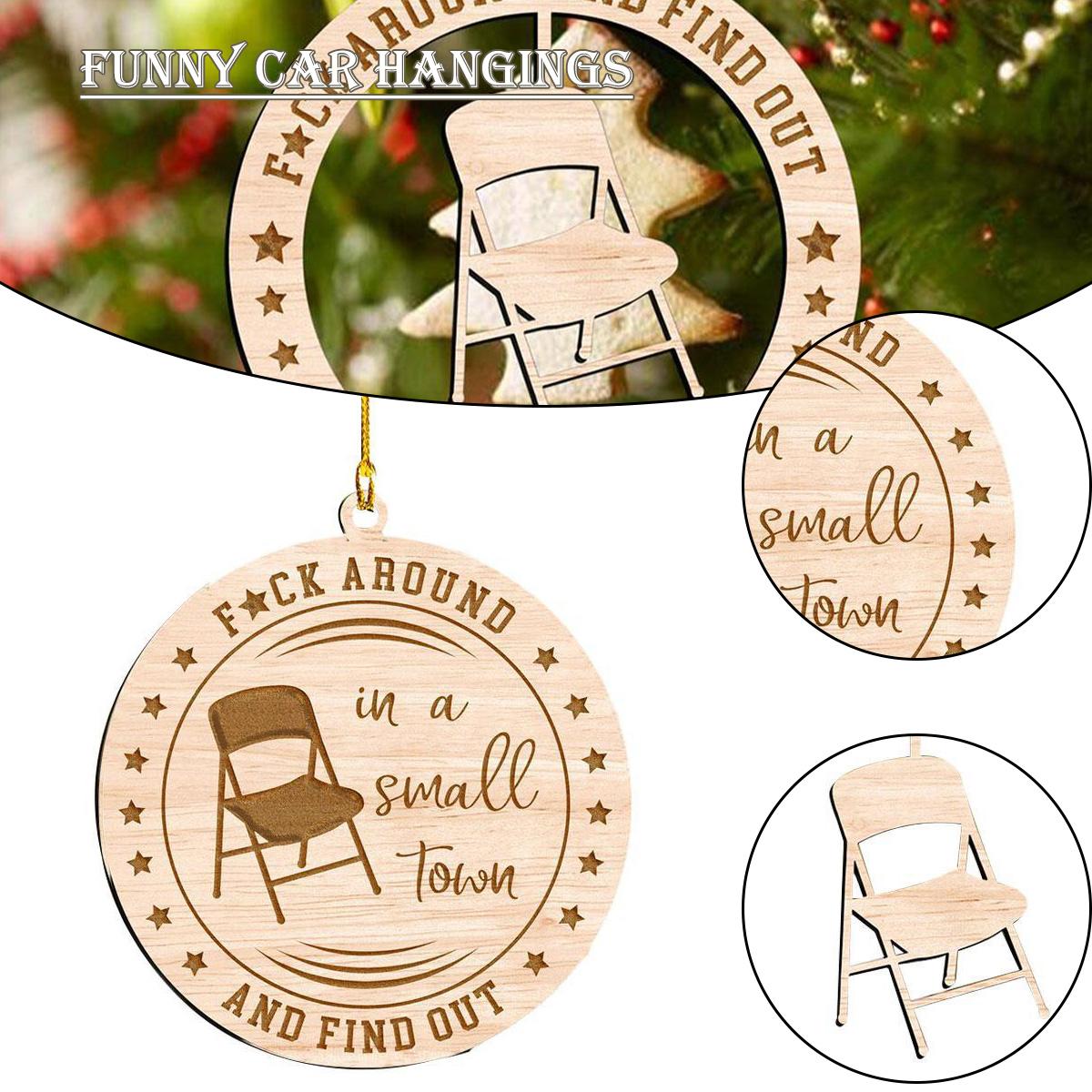 PDTO забавная рождественская елка, подвесной декор, складной стул, подвеска, мини-деревянные украшения
PDTO забавная рождественская елка, подвесной декор, складной стул, подвеска, мини-деревянные украшения