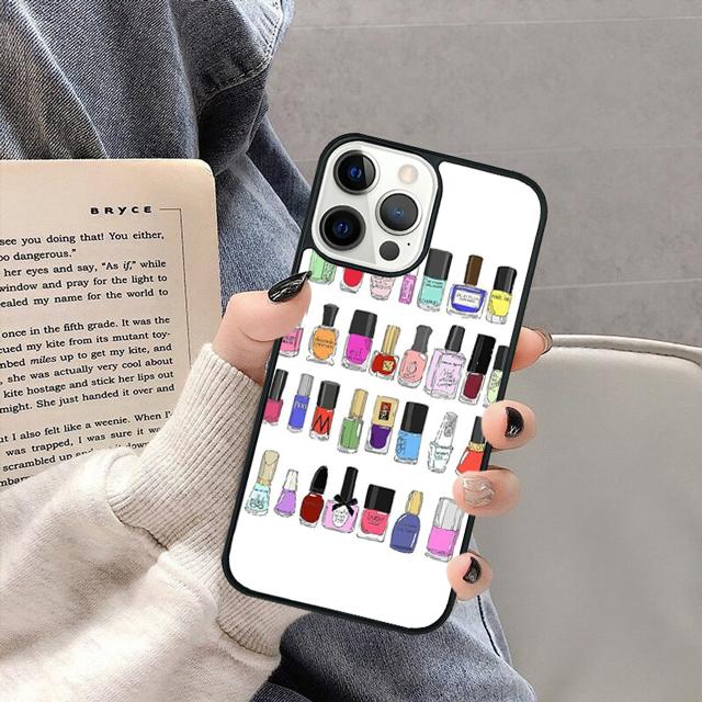 Nail Polish Collage Phone Case Cover for iPhone 17 Air 16 16e 15 13 14 11 12 Pro Max Plus coque fundas Shell iPhone 14pro max
Nail Polish Collage Phone Case Cover for iPhone 17 Air 16 16e 15 13 14 11 12 Pro Max Plus coque fundas Shell iPhone 14pro max