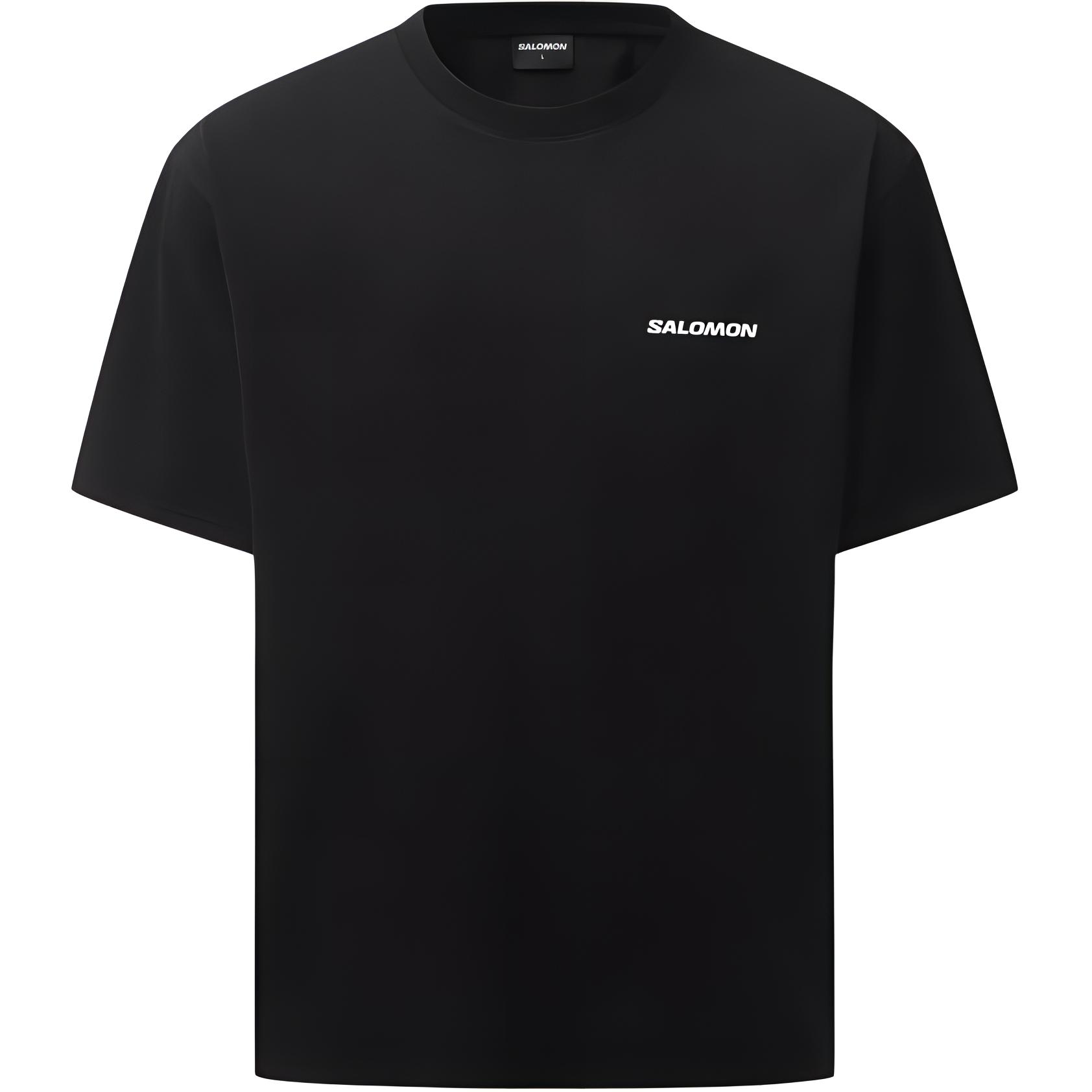 Salomon Logo Pattern Printed Round Neck Straight Cut Drop Shoulder Loose T-Shirt Men Tops Black C28055 XL
Salomon Logo Pattern Printed Round Neck Straight Cut Drop Shoulder Loose T-Shirt Men Tops Black C28055 XL