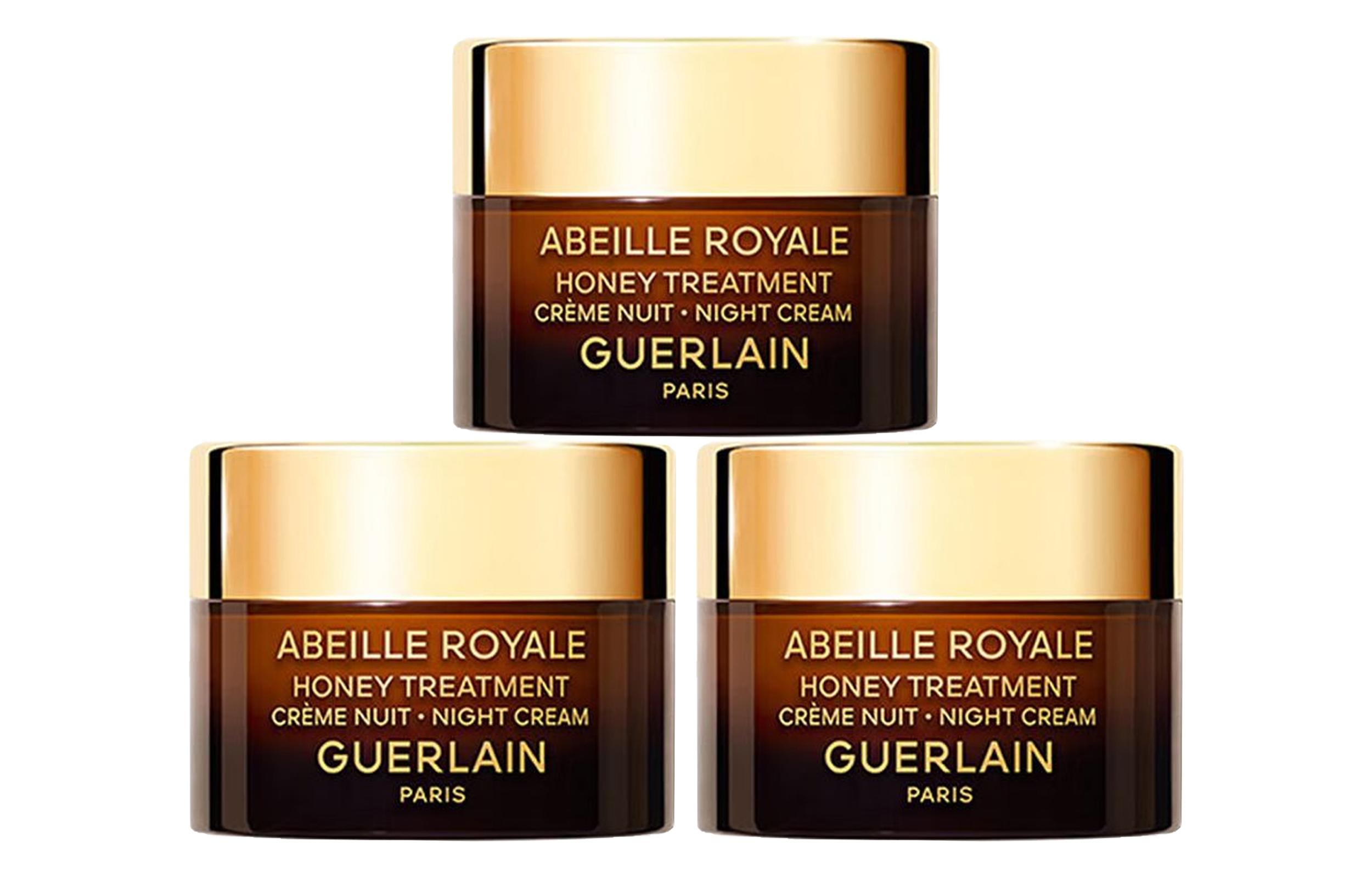 Guerlain Abeille Royale Honey Treatment Night Cream Sample 7ml/15ml 7ml*3
Guerlain Abeille Royale Honey Treatment Night Cream Sample 7ml/15ml 7ml*3