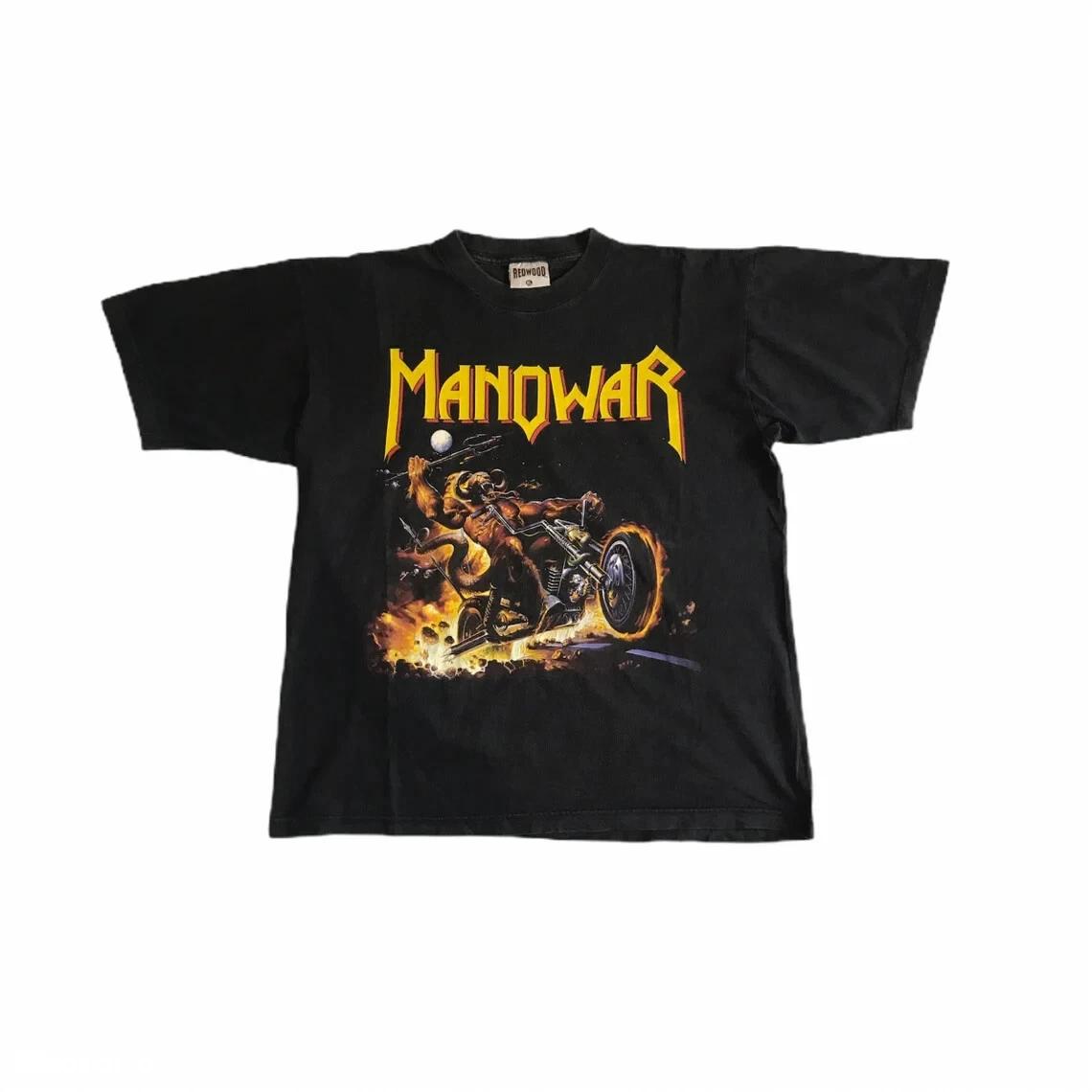 Vintage 1998 Manowar Hell on Stage Tour T-shirt Power Heavy Metal Band Tee XL 4XL
Vintage 1998 Manowar Hell on Stage Tour T-shirt Power Heavy Metal Band Tee XL 4XL