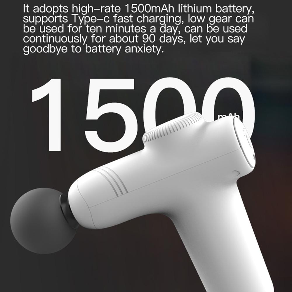 JM05S Pocket Fascia Massage Gun Ultra-Portable Mini Muscle Massager 5-Gear Adjustable Electric Back Massager Black
JM05S Pocket Fascia Massage Gun Ultra-Portable Mini Muscle Massager 5-Gear Adjustable Electric Back Massager Black