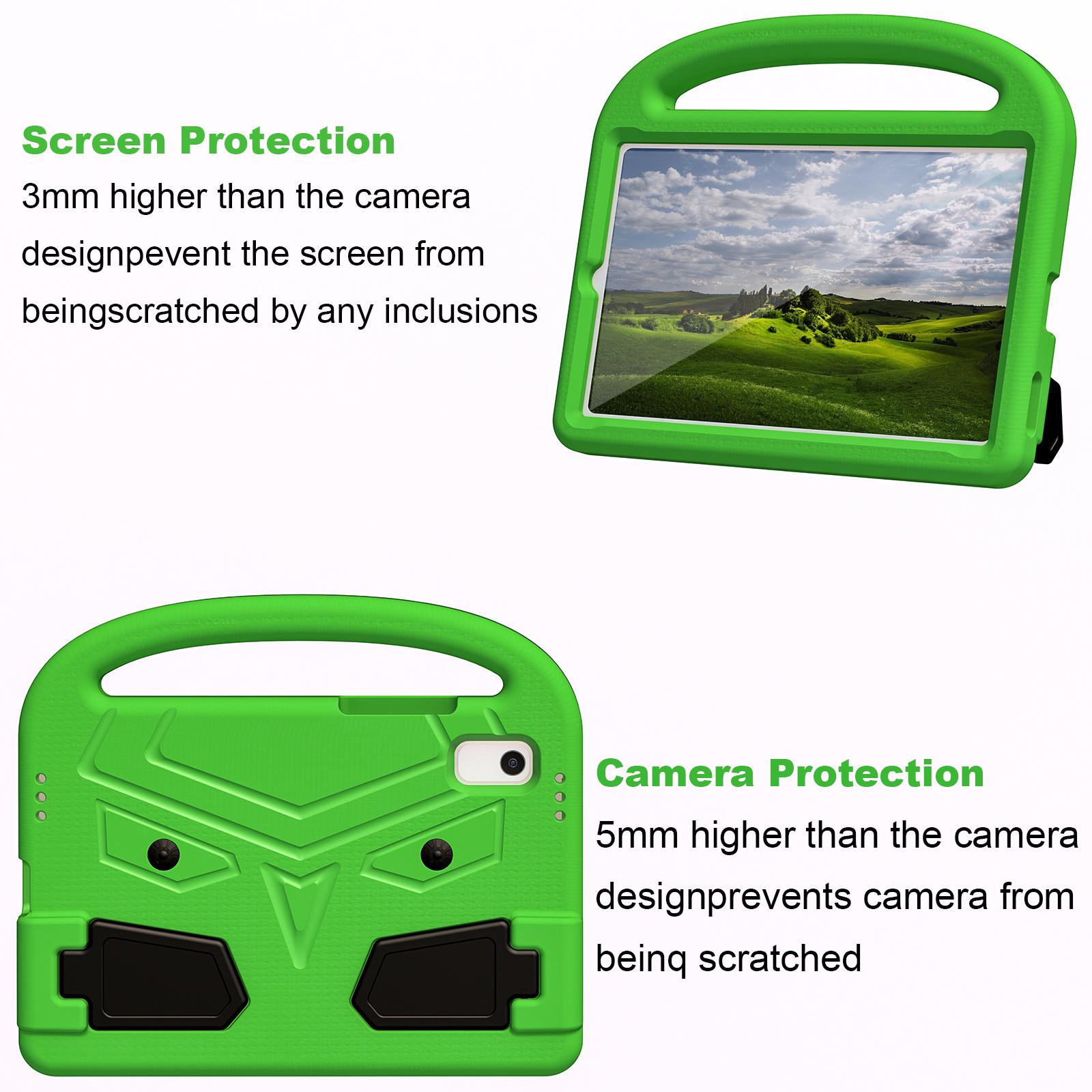 For Lenovo Tab M9 Sparrow Style EVA Case Foldable Kickstand Tablet Protective Cover with Portable Handle Green
For Lenovo Tab M9 Sparrow Style EVA Case Foldable Kickstand Tablet Protective Cover with Portable Handle Green