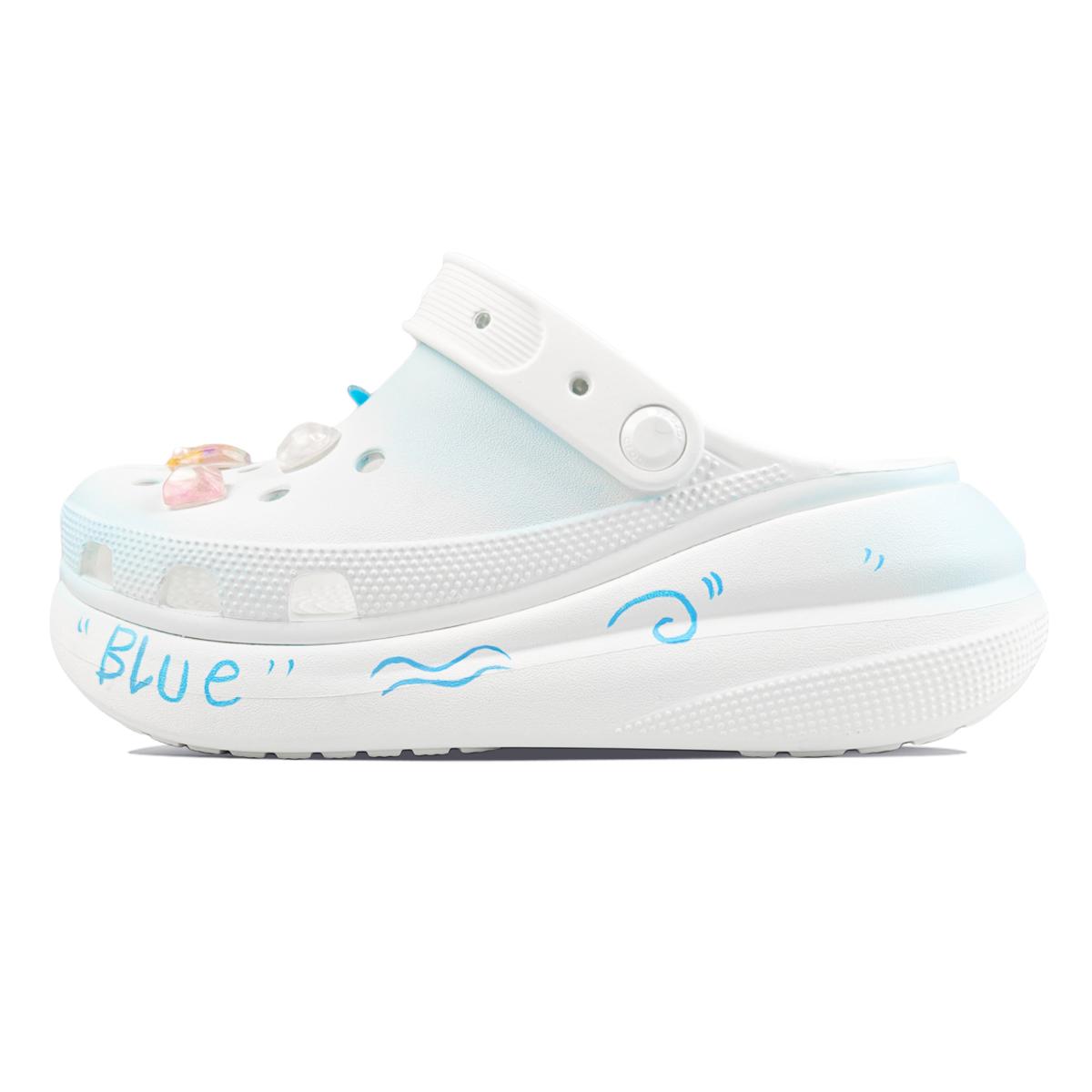 Crocs Crush Clog EVA Океан и Ракушка Пуховые Туфли Повседневные и Удобные Туфли с Отверстиями Женские Белые Голубые 42-43
Crocs Crush Clog EVA Океан и Ракушка Пуховые Туфли Повседневные и Удобные Туфли с Отверстиями Женские Белые Голубые 42-43