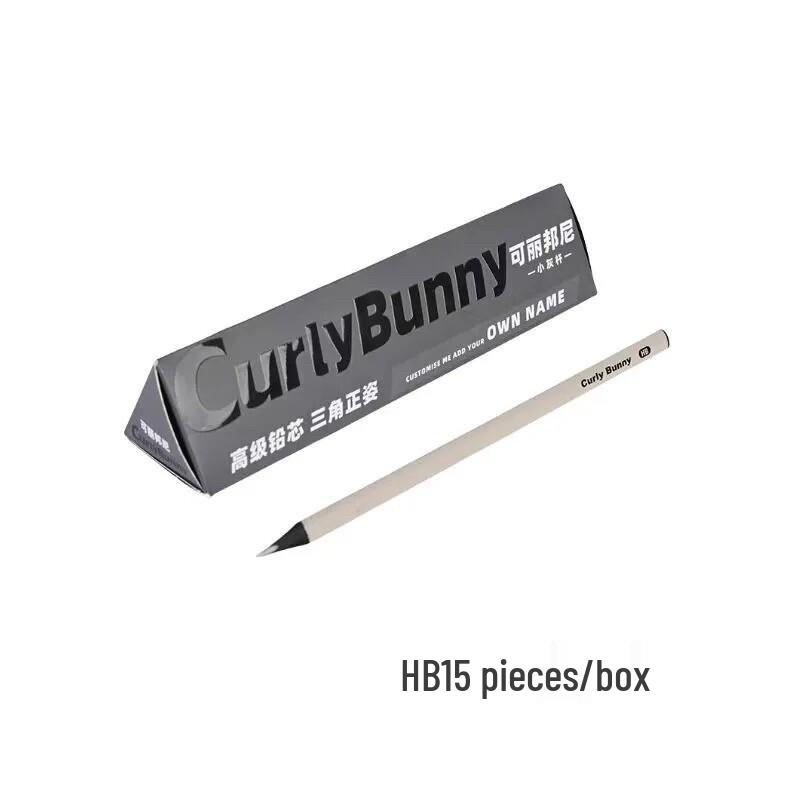 Curly Bunny HB Pencil for First Grade & Kindergarten Students - Black Wood Gray Stem HB
Curly Bunny HB Pencil for First Grade & Kindergarten Students - Black Wood Gray Stem HB