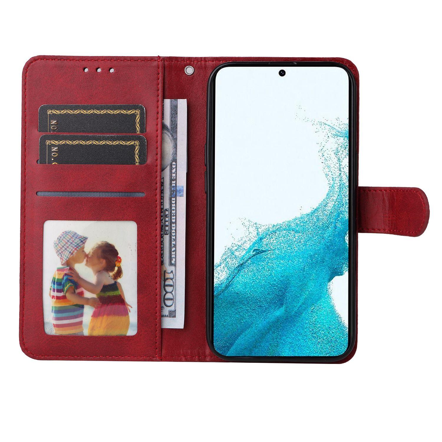 For Samsung Galaxy S23+ Calf Texture Shockproof PU Leather Case Magnetic Clasp Wallet Stand Phone Cover Black
For Samsung Galaxy S23+ Calf Texture Shockproof PU Leather Case Magnetic Clasp Wallet Stand Phone Cover Black