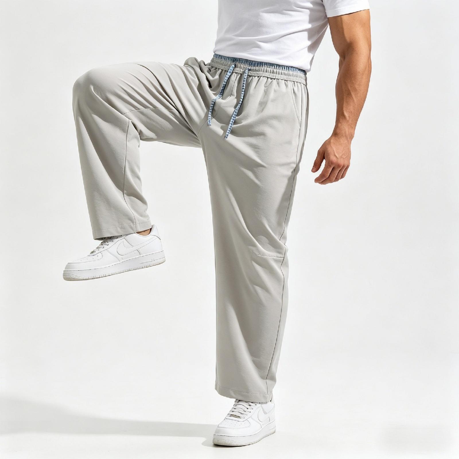 Men s Casual Straight Leg Lightweight Elastic Waist Drawstring Athletic Pants Breathable Loose Fit Trousers for Daily Wear L бежевый
Men s Casual Straight Leg Lightweight Elastic Waist Drawstring Athletic Pants Breathable Loose Fit Trousers for Daily Wear L бежевый