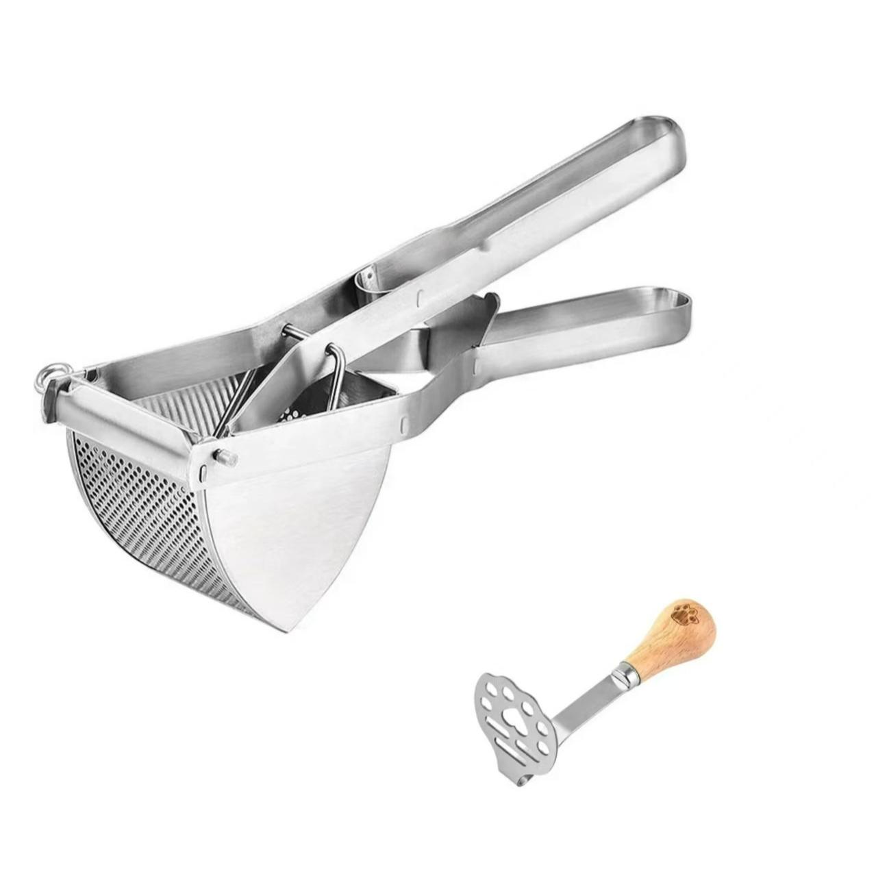 Stainless Steel Ricer,Kitchen Potato Masher Fluffy Potatoes,Ricer for Mashed Potatoes, Baby Food, and More phthalo зелений колір
Stainless Steel Ricer,Kitchen Potato Masher Fluffy Potatoes,Ricer for Mashed Potatoes, Baby Food, and More phthalo зелений колір