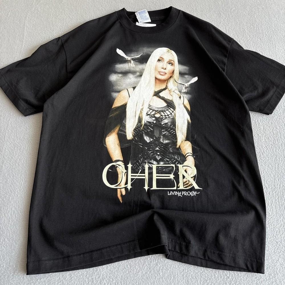 C.h.e.r 2002 black tour Tee Unisex Short Sleeve Shirt S5XL Unisex T-Shirt XXXXL
C.h.e.r 2002 black tour Tee Unisex Short Sleeve Shirt S5XL Unisex T-Shirt XXXXL