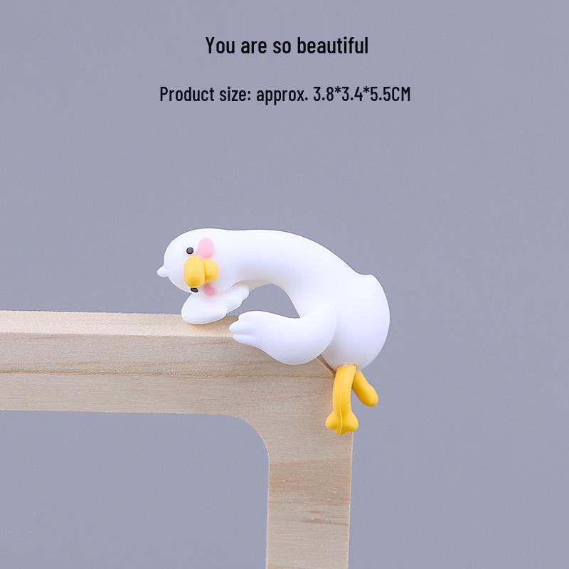 Gaga Daily Cute Duck Desktop Monitor Plush Figure - Desk & Car Decoration, Stress Relief Ornament As Shown
Gaga Daily Cute Duck Desktop Monitor Plush Figure - Desk & Car Decoration, Stress Relief Ornament As Shown