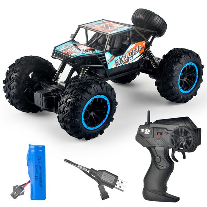 1:18 RC Car RC Vehicles Alloy 4WD Remote Control Cars 2.4GHZ 4x4 Monster Truck Off-Road Toys синій
1:18 RC Car RC Vehicles Alloy 4WD Remote Control Cars 2.4GHZ 4x4 Monster Truck Off-Road Toys синій