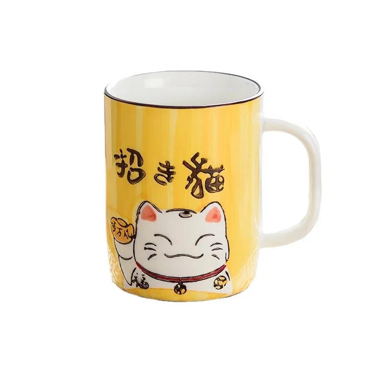 Ceramic Mug Japanese Cartoon Lucky Cat Water Cup High Capacity Home Kitchen Office Water Ware Drinkware 400ML Coffee Tea Cup 400ml
Ceramic Mug Japanese Cartoon Lucky Cat Water Cup High Capacity Home Kitchen Office Water Ware Drinkware 400ML Coffee Tea Cup 400ml