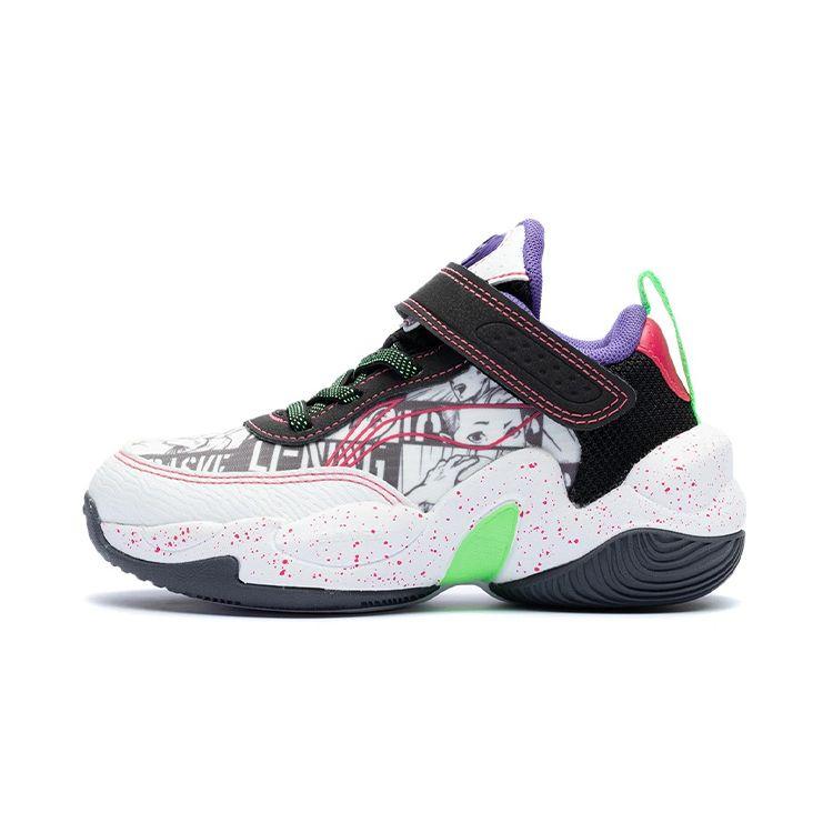 Баскетбольные кроссовки Li Ning Kids с противоскользящим покрытием, амортизирующие, износостойкие, дышащие, средней высоты, детские баскетбольные кроссовки черного и белого цвета YKNR084-3 28
Баскетбольные кроссовки Li Ning Kids с противоскользящим покрытием, амортизирующие, износостойкие, дышащие, средней высоты, детские баскетбольные кроссовки черного и белого цвета YKNR084-3 28