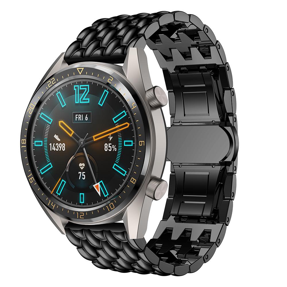 For Huawei Watch GT/Samsung Galaxy Watch 46mm/Samsung Gear S3 Frontier/Gear S3 Frontier 22mm S3 Alloy Butterfly Clasp Watch Strap Link Bracelet Black
For Huawei Watch GT/Samsung Galaxy Watch 46mm/Samsung Gear S3 Frontier/Gear S3 Frontier 22mm S3 Alloy Butterfly Clasp Watch Strap Link Bracelet Black